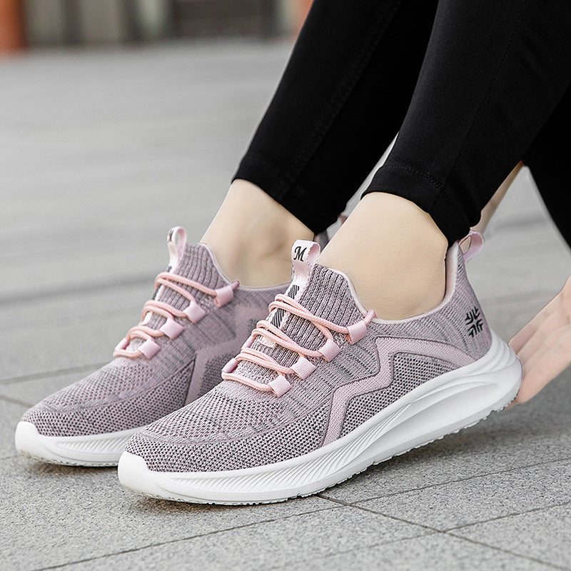 Damen Sportliche Laufschuhe mit atmungsaktiver Obermaterialstruktur und dämpfendem Fußbett