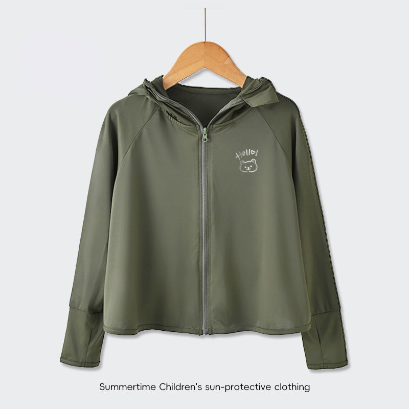 Damen UV-Schutzjacke mit Kapuze und weichem Material R&B