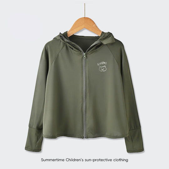 Damen UV-Schutzjacke mit Kapuze und weichem Material R&B