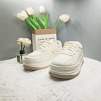 Damen Modische Sneaker mit dickem Komfortprofil