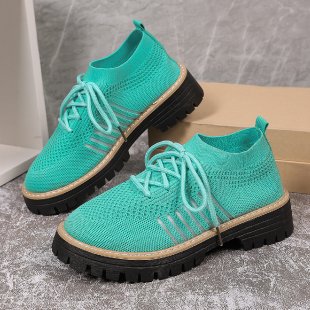 Damen Atmungsaktive und bequeme Sneaker mit auffälliger Sohle R&B