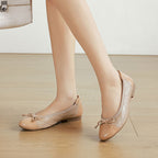 Damen Ballerinas mit stilvollem Rüschen-Design und bequemer Innensohle