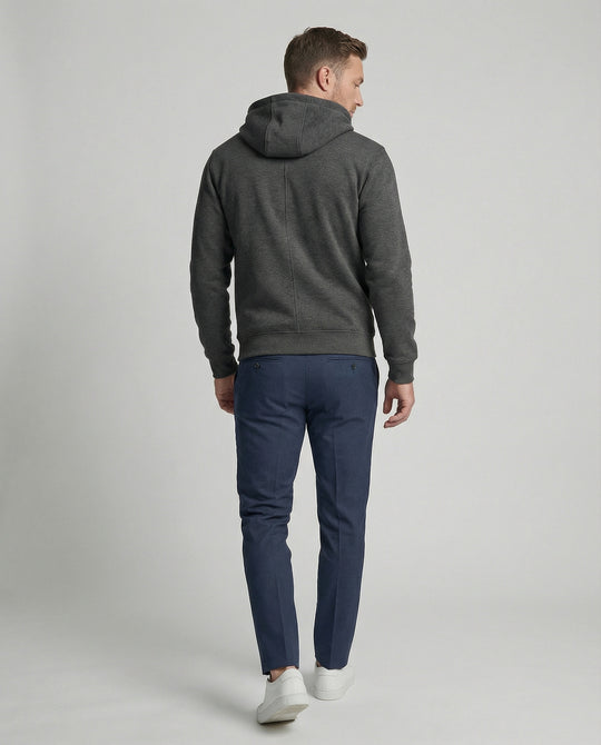 Kapuzenjacke Herren sportlich mit Reißverschluss und Taschen