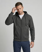 Kapuzenjacke Herren sportlich mit Reißverschluss und Taschen