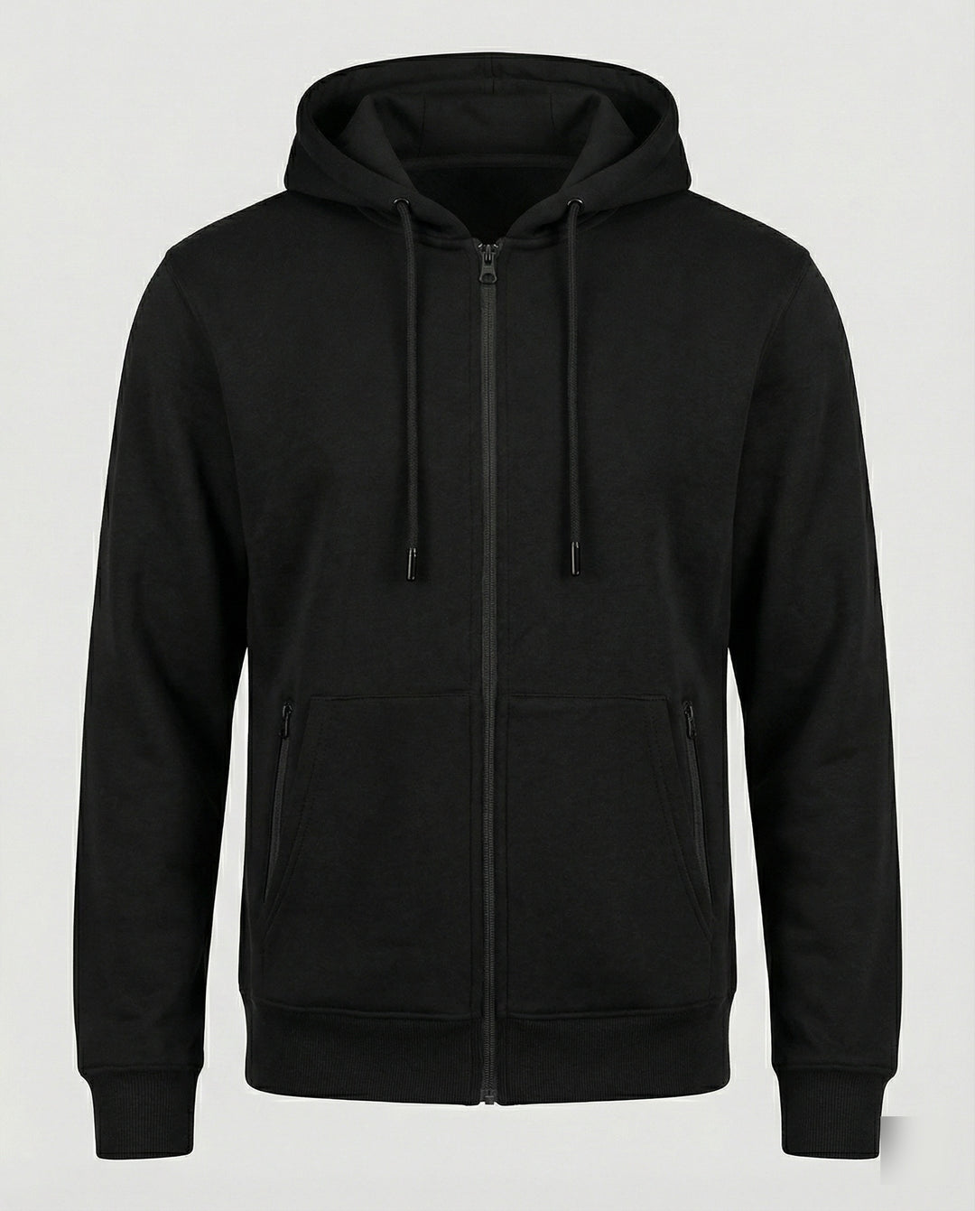 Kapuzenjacke Herren sportlich mit Reißverschluss und Taschen