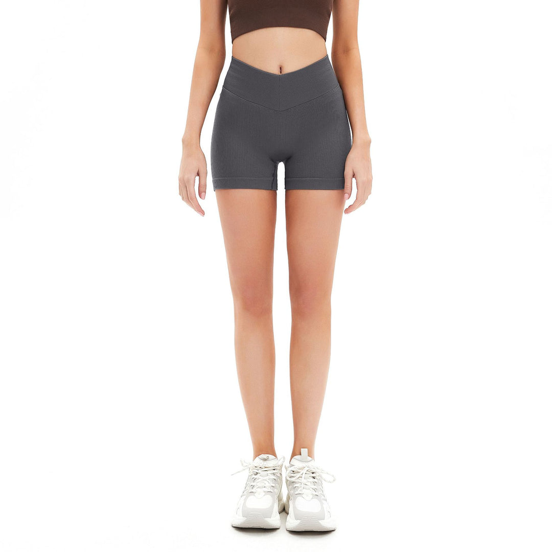 Damen Sportliche Hochbund-Shorts R&B