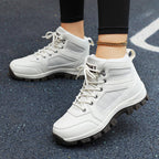 Damen isolierte Outdoor-Wanderschuhe mit rutschfester Sohle