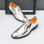 Damen Elegante und glänzende Schnürschuhe R&B