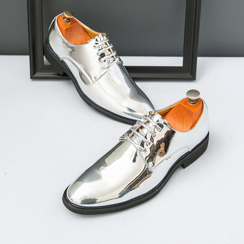 Damen Elegante und glänzende Schnürschuhe R&B