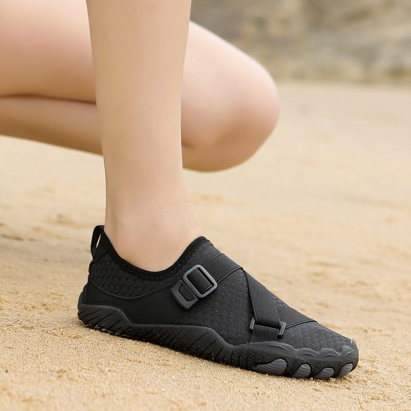 Damen Wassersportschuhe mit elastischem Schnellschnürsystem und rutschfester Sohle