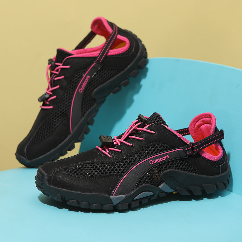 Damen Multifunktionale Outdoor-Schuhe mit atmungsaktiver Netzstruktur und rutschfester Sohle R&B