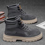 Damen robuste High-Top Sneakers mit stilvollem Design und rutschfester Sohle