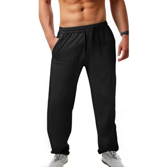 Herren Sportliche Jogginghose mit elastischem Bund und seitlichen Taschen R&B