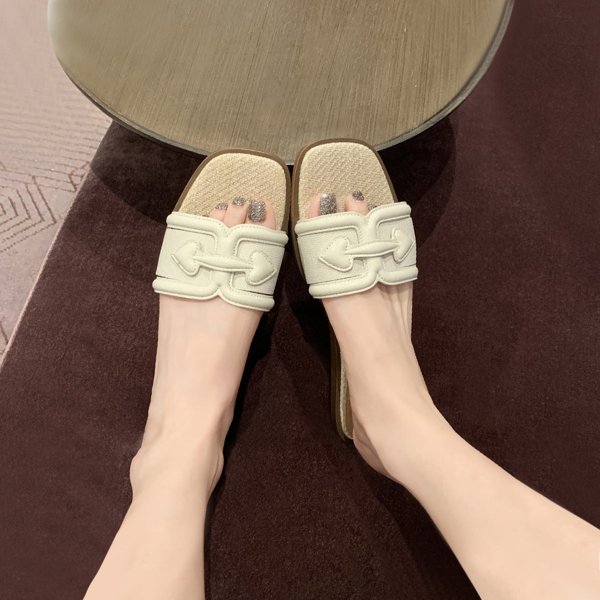 Damen modische Clogs mit komfortablem Riemendesign und hochwertiger Polsterung R&B