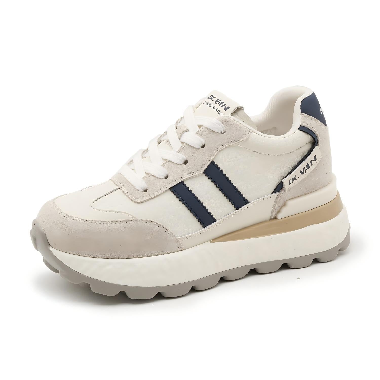 Damen Sportliche Chunky Sneakers mit hochwertigem Obermaterial und dämpfender Sohle R&B