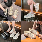Damen Sportliche Sneaker mit atmungsaktiver Mesh-Oberfläche und rutschfester Sohle R&B