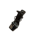 Damen elegante Sandalen mit geometrischem Absatz R&B