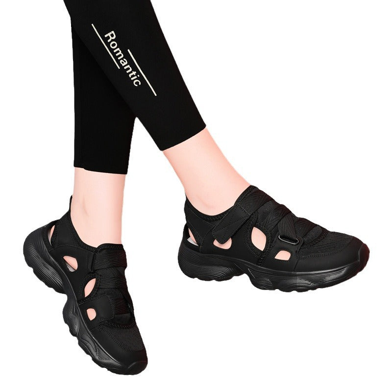 Damen Sportliche Sandalen mit optimaler Dämpfung und verstellbarem Riemen R&B