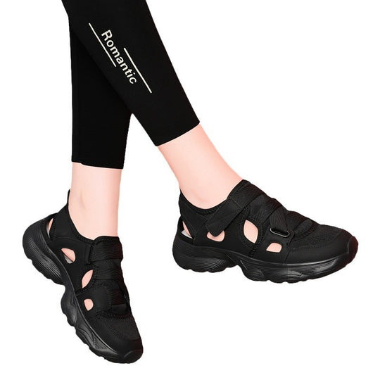 Damen Sportliche Sandalen mit optimaler Dämpfung und verstellbarem Riemen R&B