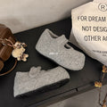 Damen Fleece Hausschuhe mit rutschfester Sohle und gemütlichem Innenfutter R&B