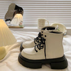 Damen Chunky Stiefel mit robuster Sohle und hochwertigem Obermaterial