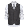 Herren Baumwoll-Feincord Weste