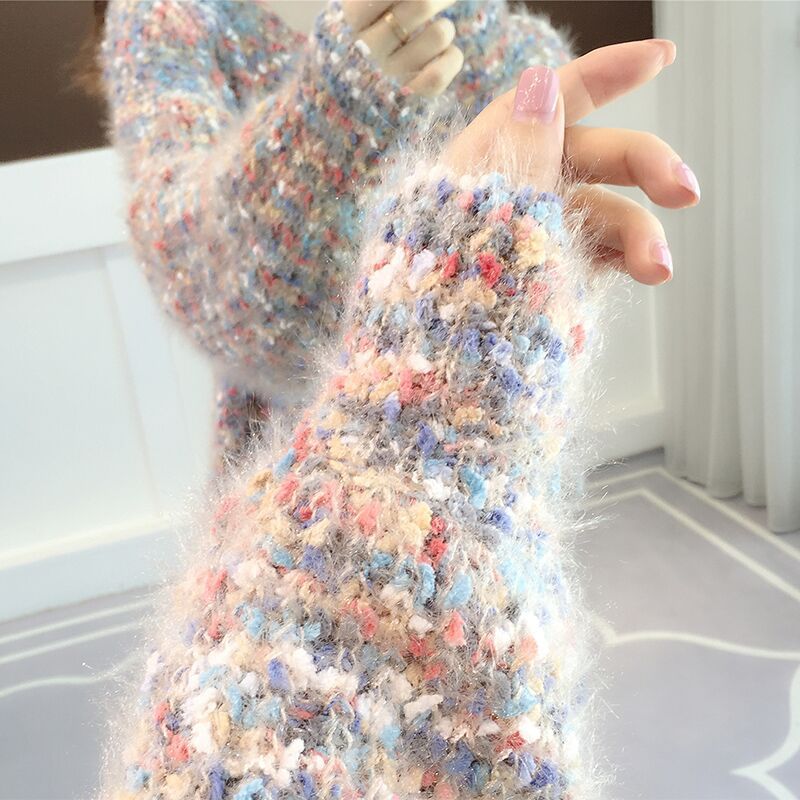 Damen Pullover im lässigen Strickstil R&B