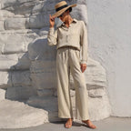 Damen Elegantes Zweiteiliges Set mit entspannter Passform R&B
