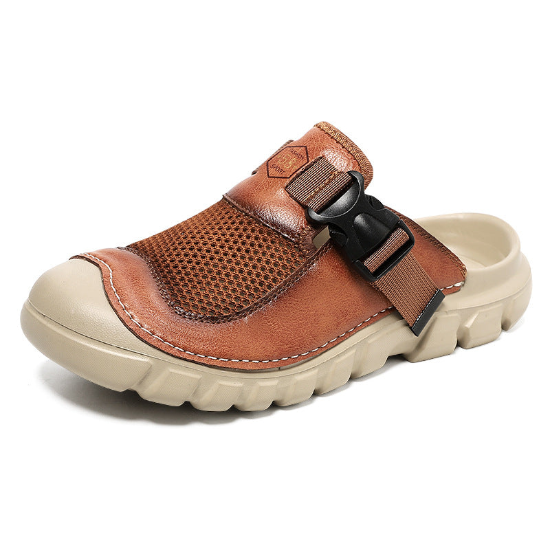 Damen Komfortable und luftige Clogs mit verstellbarem Riemen R&B