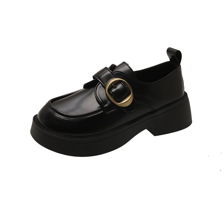 Damen elegante Loafers mit dekorativem Schnallenverschluss und rutschfester Sohle R&B