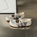 Damen Ballerinas mit feiner Lederoberfläche und komfortabler Sohle R&B