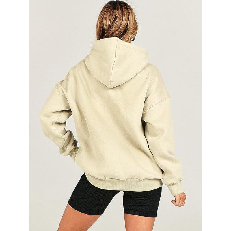 Damen bequeme Kapuzen-Sweatshirt R&B