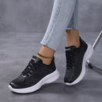Damen Sportliche Sneakers mit atmungsaktivem Obermaterial und dämpfender Sohle