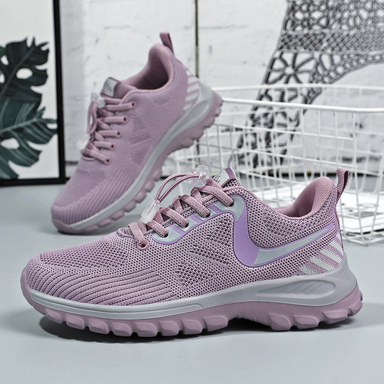 Damen Sportliche Laufschuhe mit atmungsaktivem Obermaterial und flexiblem Tragekomfort R&B