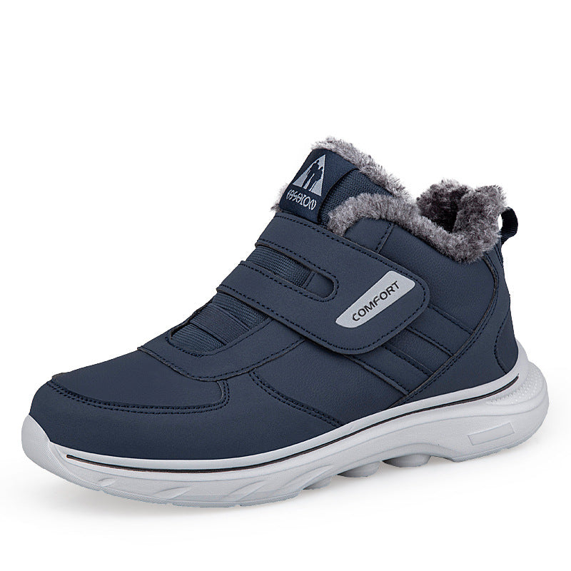 Damen Gefütterte Winter-Sneaker mit praktischen Klettverschlüssen R&B