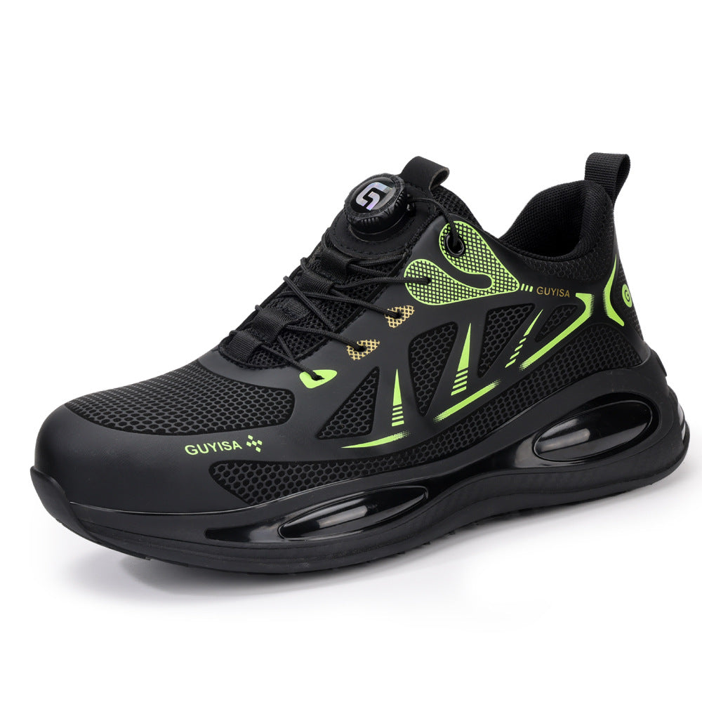 Herren Sportliche Leichtgewicht-Laufschuhe mit innovativem Schnellverschlusssystem und dämpfender Sohle R&B