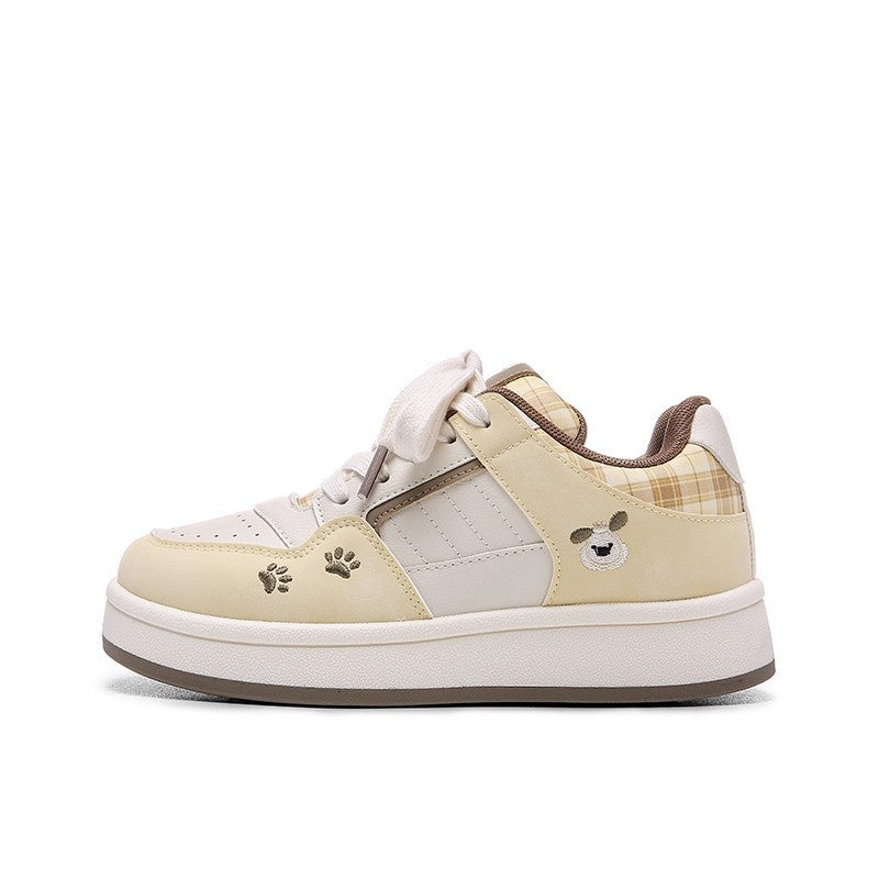 Damen Sneaker mit verspielten Tiermotiven und komfortablem Innenfutter