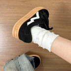 Damen modische Sneakers mit weicher Sohle und sportlichem Design