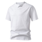Herren T-Shirt mit modernem Ausschnitt und komfortablem Schnitt