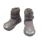 Damen Fleecegefütterte Winterstiefel mit robuster Sohle und verstellbarem Klettverschluss