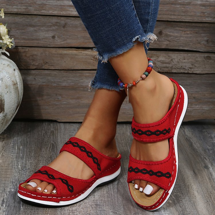 Damen Bequeme Clogs mit verstellbarem Riemendesign und anatomischem Fußbett R&B