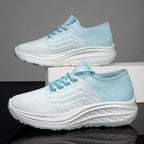 Damen Sportliche und atmungsaktive Sneakers mit elastischem Obermaterial