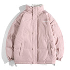Damen vielseitige Pufferjacke mit hohem Kragen und weichem Fleecefutter