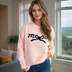 Damen Pullover mit herzigem Motiv und weichem Material R&B