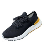 Damen Sportliche Leichtgewicht Sneakers mit atmungsaktivem Obermaterial und dämpfender Sohle von R&B