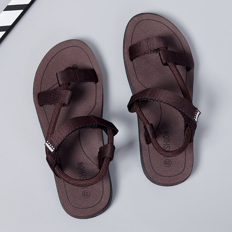Damen Bequeme Outdoor-Sandalen mit verstellbaren Riemen und rutschfester Sohle R&B