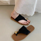 Damen Sandalen mit eleganten Riemen und glamourösen Details EB