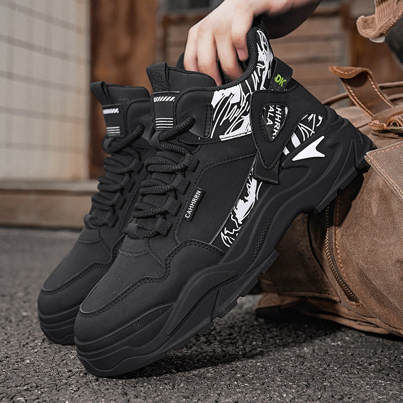 Damen Sportliche High-Top Sneakers mit strapazierfähigem Obermaterial und innovativem Dämpfungssystem R&B