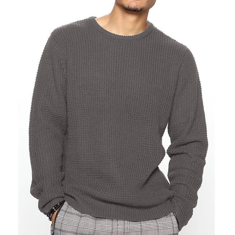 Herren Grobstrickpullover mit modernem Schnitt und kuscheligem Innenfutter R&B