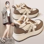 Damen High-Top Sneakers mit warmem Fleece Innenfutter und rutschfester Sohle R&B